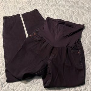 Dark Blue Maternity Jeans